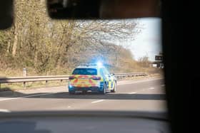 There are delays of around 40 minutes for those travelling northbound due to a broken down vehicle between the junctions with the A694 and the A191
