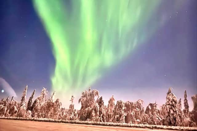 The Aurora Borealis in Alaska