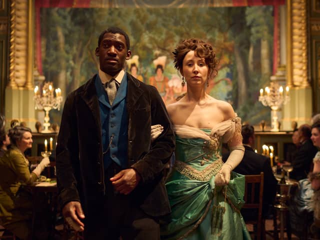 Erin Doherty also stars alongside Malachi Kirby in the new historical boxing drama A Thousand Blows