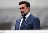 Chairman of Newcastle United, Yasir Al-Rumayyan arrives at the stadium prior to the Premier League match between Newcastle United and Tottenham Hotspur at St. James Park on October 17, 2021 in Newcastle upon Tyne, England. (Photo by Ian MacNicol/Getty Images)