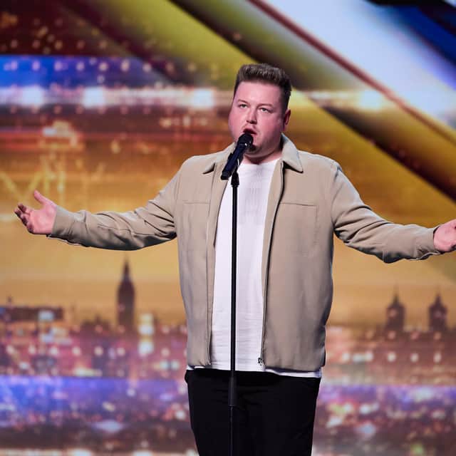 Singer Vinnie McKee earned Simon Cowell's golden buzzer on Britain's Got Talent.