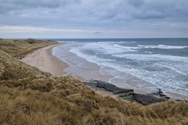 A bracing walk from Bamburgh along the coast to Seahouses