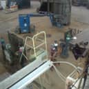 David Vinsome crushed between an excavation bucket and a fabrication table at Pallion Shipyard in Sunderland