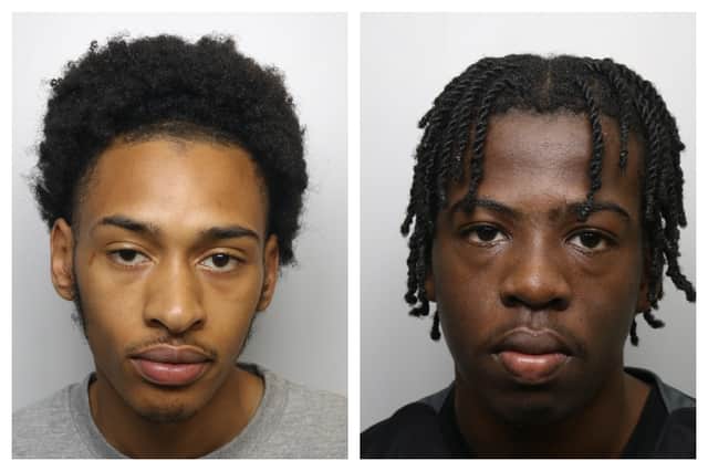 Kamahl Johnson and Zane Gatewood were each sentenced to seven years and two months in custody.