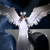 Jade Thirlwall performed at the 2025 Brit Awards in London with her single Angel Of My Dreams