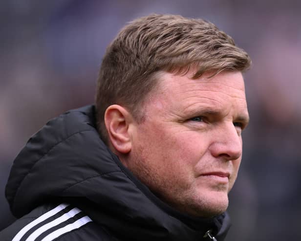 Newcastle United manager Eddie Howe