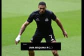 Joelinton's wife, Thays Gondim, has taken to social media to show her love for the Newcastle United 'machine'.