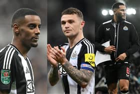 Alexander Isak, Kieran Trippier, Jamaal Lascelles: Newcastle United injury list & expected return dates. (Photo credit: Getty Images)