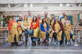 The Great Pottery Throw Down cast 2025.