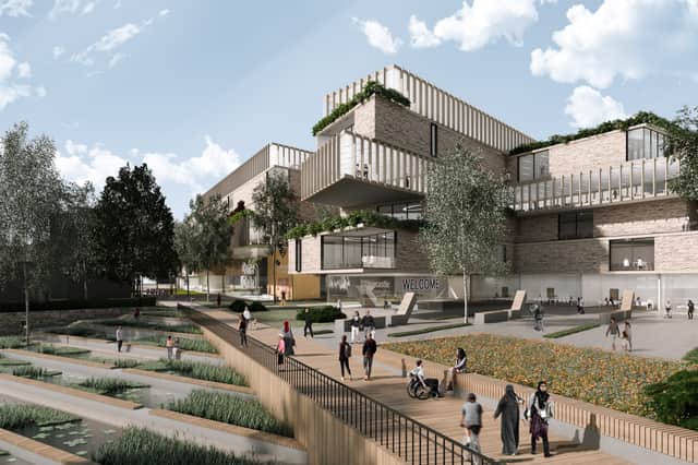 Plans for the Health Innovation Neighbourhood on Newcastle's former general hospital site. Photo: GSSArchitecture.