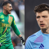 Eddie Howe faces deciding between Martin Dubravka and Nick Pope for the Carabao Cup final (Photo credit: Getty Images)