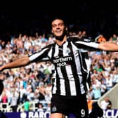 Andy Carroll during his peak Newcastle United days