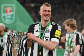 Newly-crowned Newcastle United legend Dan Burn