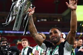 Newcastle United striker Callum Wilson