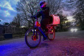 Domino's launches pothole-proof delivery bike