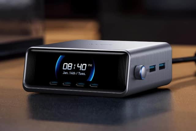 The 250w charger has a bit more power and a lovely display, but it’s double the price of the 200w version