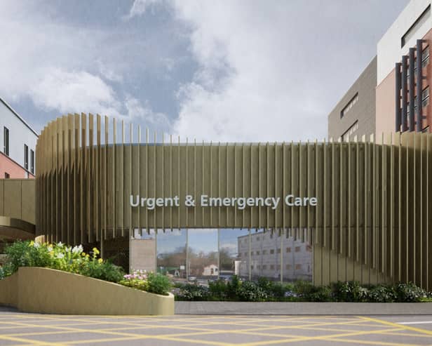 A new urgent treatment centre to be built at Newcastle's Royal Victoria Infirmary