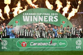 Newcastle United will parade the Carabao Cup trophy around Newcastle on Saturday