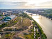 The Forth Yards site to the west of Newcastle city centre.