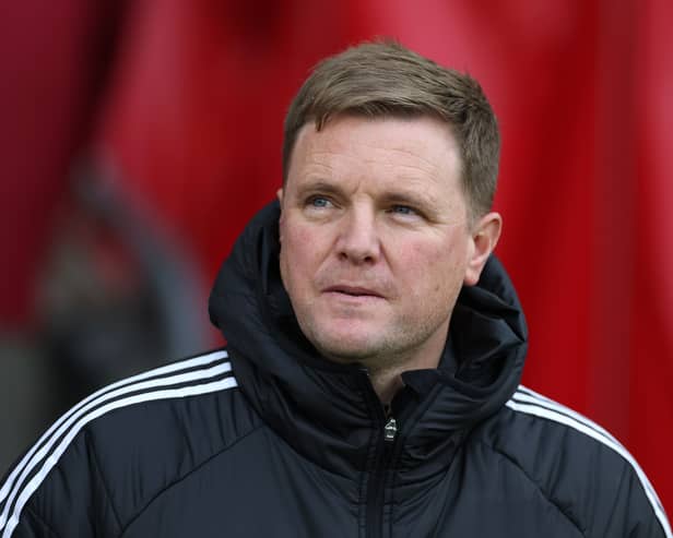 Newcastle United manager Eddie Howe