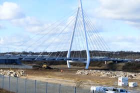 Enabling works forged ahead on the new Crown Works Studios in Pallion in March.
