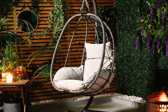 Summer garden trend: I tried the Vonhaus Tivoli Faux Rattan hanging egg chair – but is it worth buying?