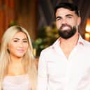 Married at First Sight Australia season 12 couple Awhina Rutene and Adrian Araouzou. Photo by Channel Nine.