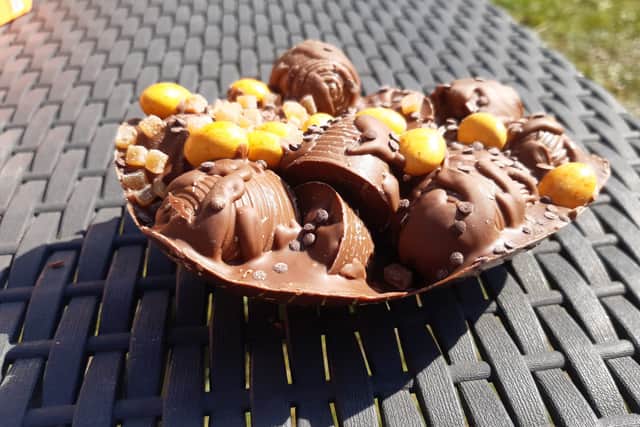 The new Marks & Spencer Dippy Whippy loaded Easter egg.