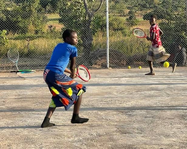 The Zambian Tennis Association has returned to the world stage following support from a North East entrepreneur.