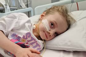 Bonnie Spence had just turned 5-years-old when she was diagnosed with an extremely rare form of childhood cancer - Rhabdoid Sarcoma