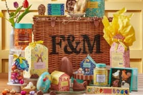 Treat yourself this Easter to the luxury Hamper from Fortnum & Mason - including their signature wicker basket 