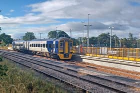 Northumberland Line service in Ashington