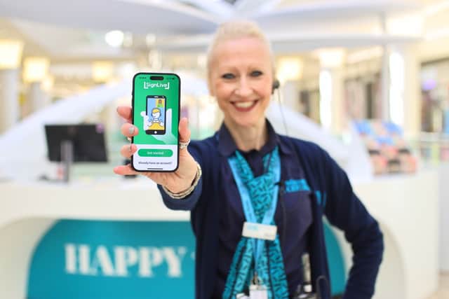 The Metrocentre has partnered with SignLive to make the shopping centre more accessible for shoppers who are deaf and hard-of-hearing.