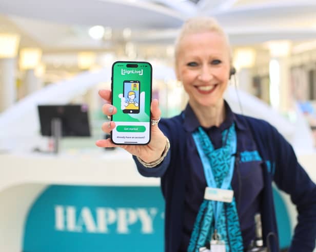 The Metrocentre has partnered with SignLive to make the shopping centre more accessible for shoppers who are deaf and hard-of-hearing.
