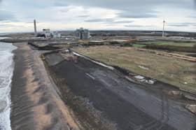 Lynemouth beach in Northumberland following a £5 million clean-up project. Photo: Royal Haskoning DHV