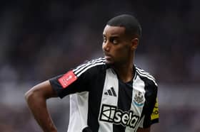 Newcastle United striker Alexander Isak