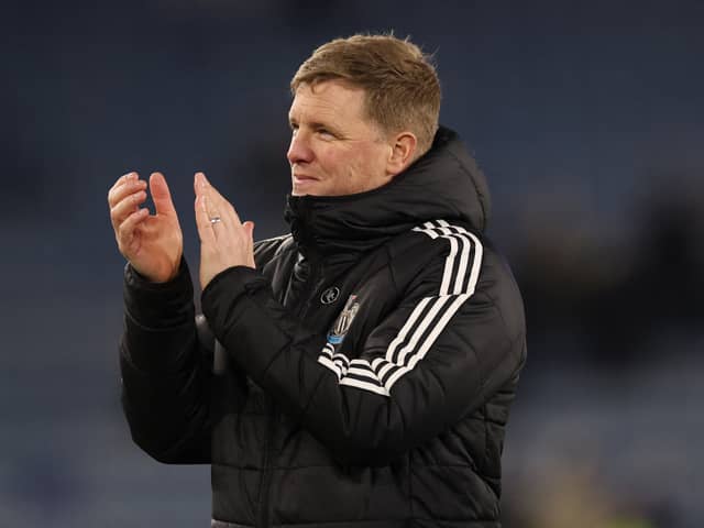 Newcastle United manager Eddie Howe
