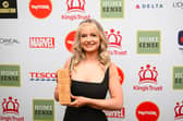 Eryn with her King's Trust Award