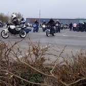 Eight hundred bikers took part in the 2023 run which started at Tesco in Dragonville, Durham.