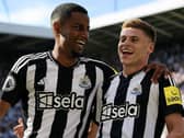 This is how AI tool Grok imagines Alexander Isak and Harvey Barnes of Newcastle United.