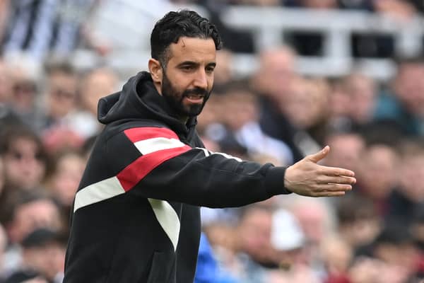 Manchester United manager Ruben Amorim