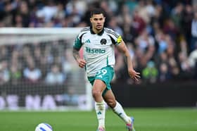 Newcastle United midfielder Bruno Guimaraes