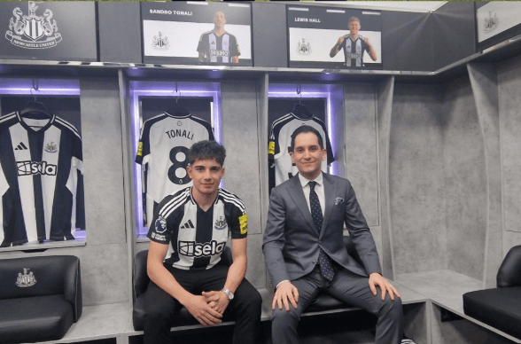 Baran Yildiz has confirmed his move to Newcastle United.(Photo credit: @AnilDincer7 - Twitter)