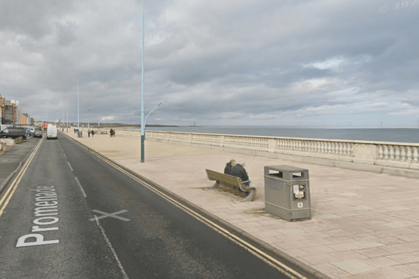 Whitley Bay Promenade.