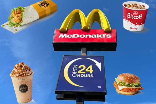 McDonald's has revealed a range of new menu items for May
