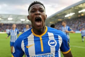 How AI imagines Danny Welbeck after scoring against Newcastle United, as it predicts a 2-2 draw at the Amex Stadium on Sunday.