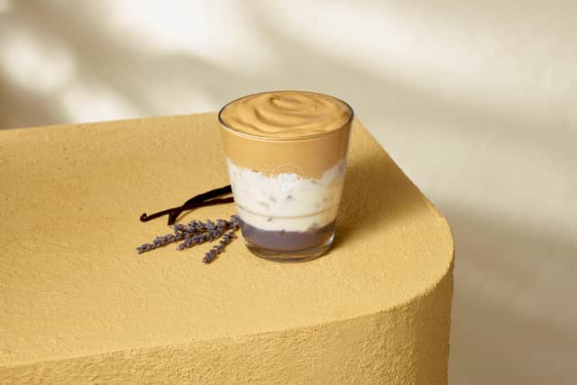 Costa has revealed a new limited edition lavender vanilla latte