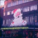 One of the elaborate Christmas displays at Fenwick's taken in the 1970s.