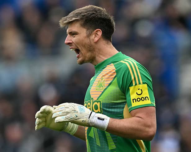Newcastle United goalkeeper Nick Pope