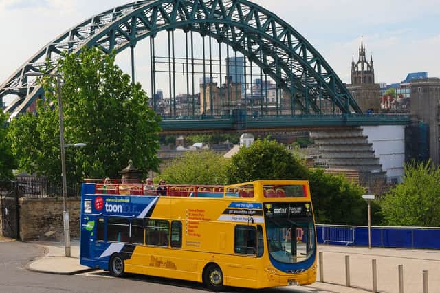 Open top bus tours of Newcastle are returning this summer